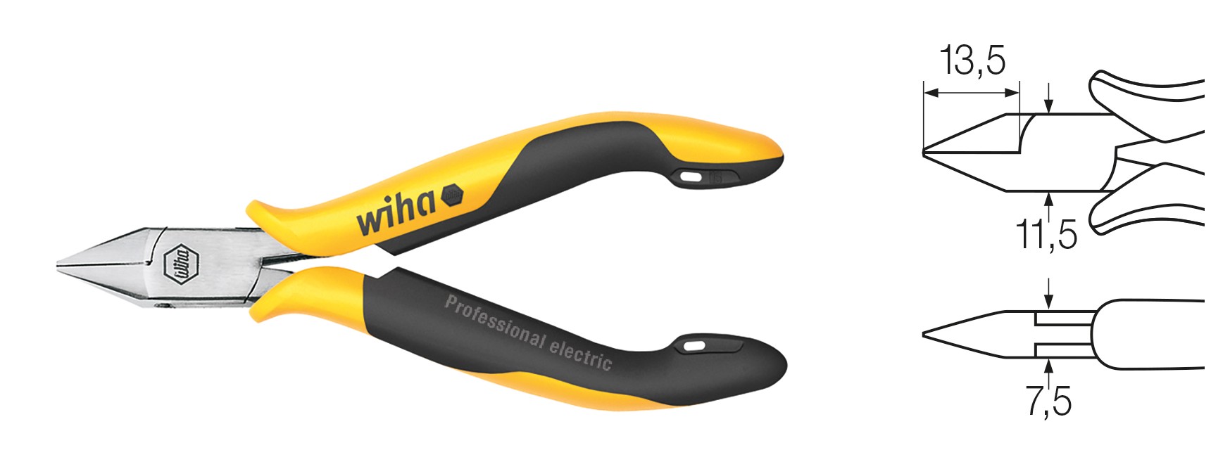 Diagonal cutters Professional ESD