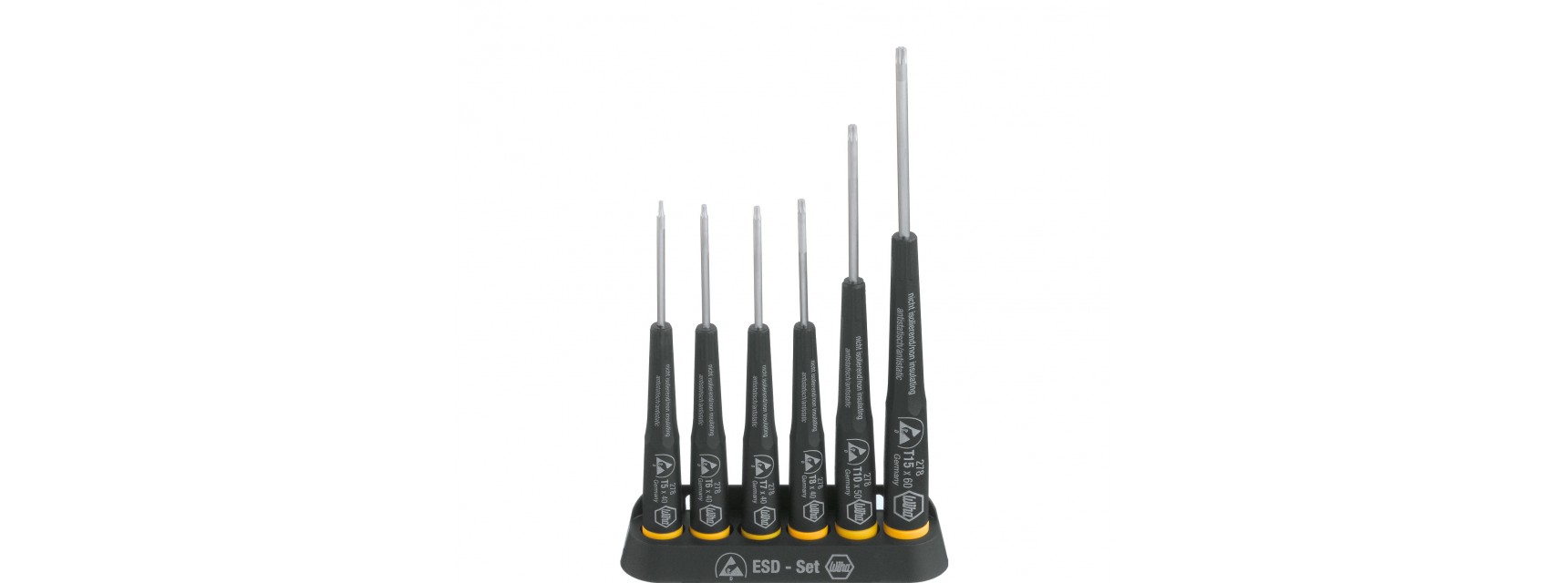 Screwdriver set Precision ESD